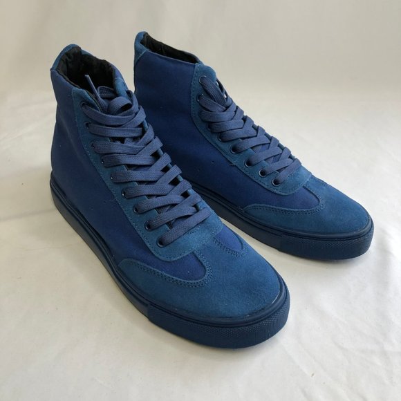 Generic Surplus Hi Men Round Toe Canvas Sneakers - Picture 3 of 8